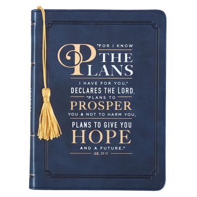 Journal Lux-Leather Flexcover for I Know the Plans - Christian Art Gifts