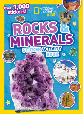 Rocks and Minerals Sticker Activity Book - National Geographic Kids