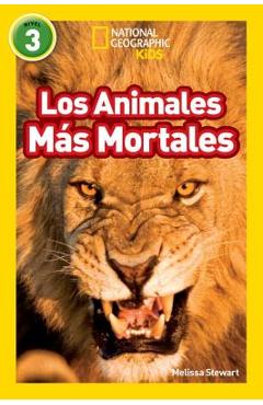 Coperta cărții 'Los Animales Mas Mortales (Deadliest Animals) - Melissa Stewart'