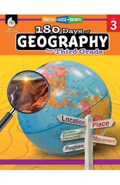 180 Days of Geography for Third Grade: Practice, Assess, Diagnose - Saskia Lacey