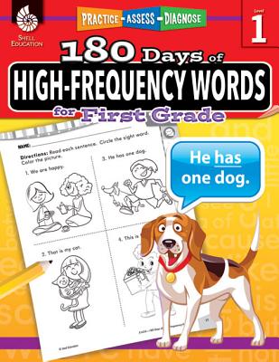 180 Days of High-Frequency Words for First Grade: Practice, Assess, Diagnose - Jodene Smith