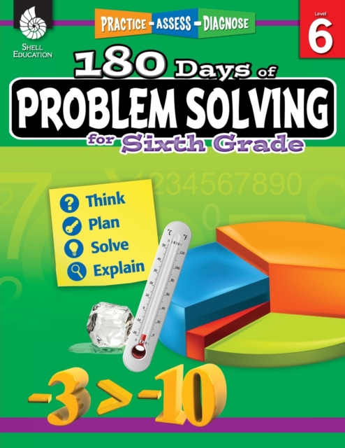 180 Days of Problem Solving for Sixth Grade: Practice, Assess, Diagnose - Stacy Monsman