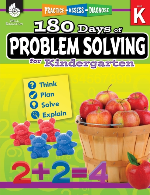 180 Days of Problem Solving for Kindergarten: Practice, Assess, Diagnose - Jessica Hathaway