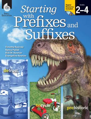 Starting with Prefixes and Suffixes, Grades 2-4 [with Cdrom] [With CDROM] - Timothy Rasinski