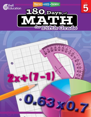 180 Days of Math for Fifth Grade (Grade 5): Practice, Assess, Diagnose [with CD (Audio)] [With CD (Audio)] - Jodene Smith