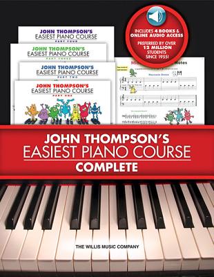 John Thompson's Easiest Piano Course - Complete: 4-Book/Audio Boxed Set - John Thompson