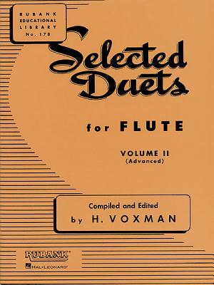 Selected Duets for Flute: Volume 2 - Advanced - H. Voxman