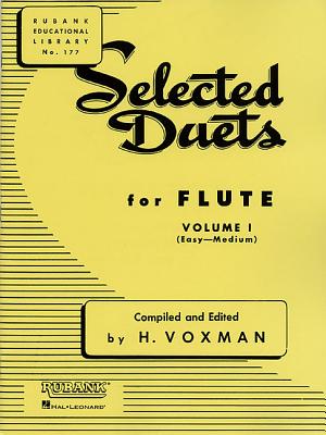 Selected Duets for Flute: Volume 1 - Easy to Medium - H. Voxman