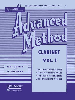 Rubank Advanced Method - Clarinet Vol. 1 - H. Voxman