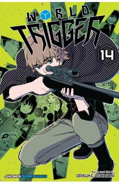 Coperta cărții 'World Trigger, Vol. 14 - Ashihara Daisuke'