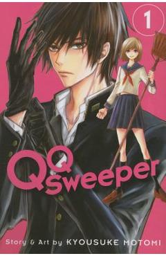 Coperta cărții 'Qq Sweeper, Vol. 1, Volume 1 - Kyousuke Motomi'