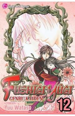 Coperta cărții 'Fushigi Y�gi: Genbu Kaiden, Vol. 12 - Yuu Watase'