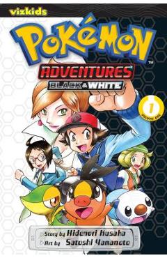 Poza produsului Pok�mon Adventures: Black and White, Vol. 1 - Hidenori Kusaka