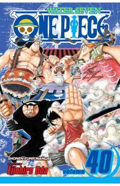 Coperta cărții 'One Piece, Volume 40: Gear - Eiichiro Oda'