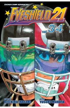 Coperta cărții 'Eyeshield 21, Vol. 34 - Riichiro Inagaki'
