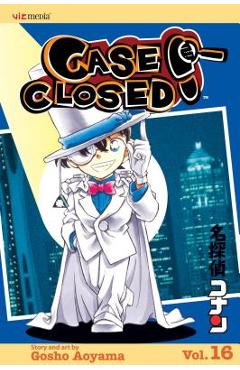 Coperta cărții 'Case Closed, Vol. 16 - Gosho Aoyama'