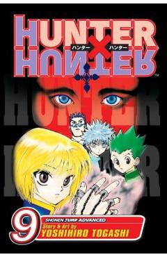 Coperta cărții 'Hunter X Hunter, Vol. 9 - Yoshihiro Togashi'