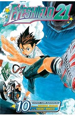 Coperta cărții 'Eyeshield 21, Vol. 10 - Riichiro Inagaki'