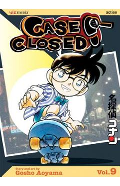 Coperta cărții 'Case Closed, Vol. 9 - Gosho Aoyama'