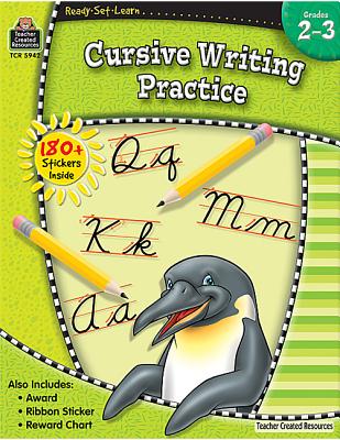 Ready-Set-Learn: Cursive Writing Practice Grd 2-3 - Teacher Created Resources