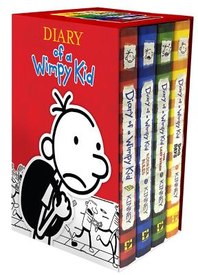 Diary of a Wimpy Kid Box of Books 1-4 Revised - Jeff Kinney