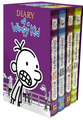 Diary of a Wimpy Kid Box of Books 5-8 - Jeff Kinney