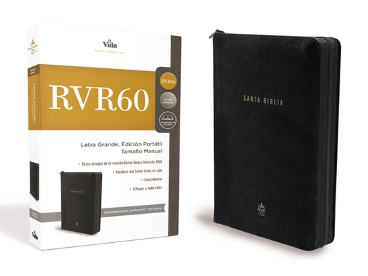 Santa Biblia Rvr1960- Edicion Portatil Con Cremallera - Rvr 1960- Reina Valera 1960