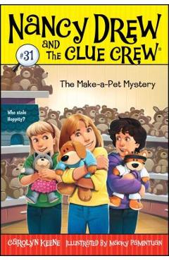 Coperta cărții 'The Make-A-Pet Mystery - Carolyn Keene'