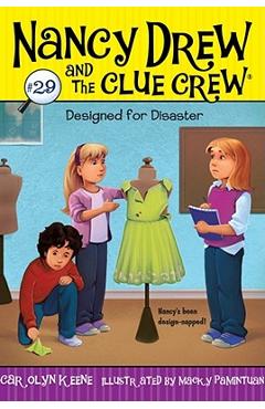 Coperta cărții 'Designed for Disaster - Carolyn Keene'