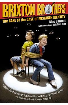Coperta cărții 'The Case of the Case of Mistaken Identity - Mac Barnett'