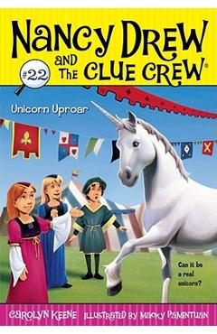 Coperta cărții 'Unicorn Uproar - Carolyn Keene'