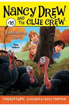 Coperta cărții 'Thanksgiving Thief - Carolyn Keene'