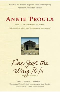 Fine Just the Way It Is: Wyoming Stories 3 - Annie Proulx