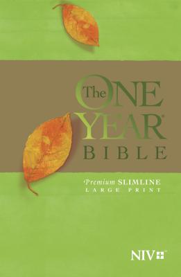 One Year Bible-NIV-Premium Slimline Large Print - Tyndale