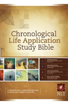 Poza produsului Chronological Life Application Study Bible-NLT - Tyndale