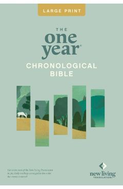 One Year Chronological Bible-NLT-Premium Slimline Large Print - Tyndale