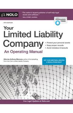 Poza produsului Your Limited Liability Company: An Operating Manual - Anthony Mancuso