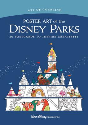 Art of Coloring: Poster Art of the Disney Parks: 36 Postcards to Inspire Creativity - Disney Book Group