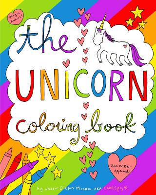 The Unicorn Coloring Book - Jessie Oleson Moore