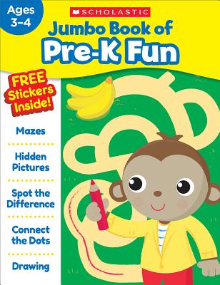 Jumbo Book of Pre-K Fun Workbook - Scholastic Teaching Resources
