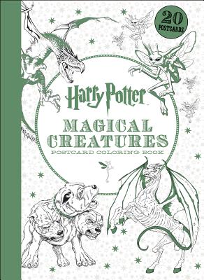 Harry Potter Magical Creatures Postcard Coloring Book - Scholastic
