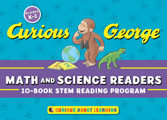 Curious George Math and Science Readers: 10-Book Stem Reading Program [With Cards] - H. A. Rey