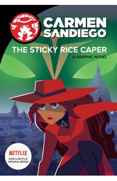 Coperta cărții 'The Sticky Rice Caper - Houghton Mifflin Harcourt'