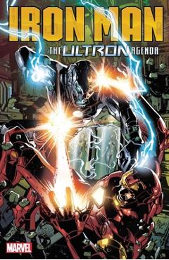 Coperta cărții 'Iron Man: The Ultron Agenda: The Ultron Agenda - Dan Slott'