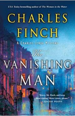 Coperta cărții 'The Vanishing Man: A Charles Lenox Mystery - Charles Finch'