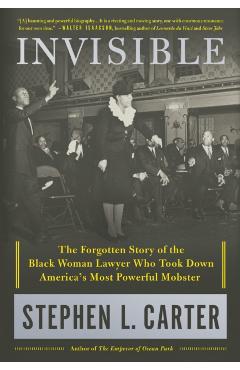 Invisible: The Forgotten Story of the Black Woman Lawyer Who Took Down America's Most Powerful Mobster - Stephen L. Carter