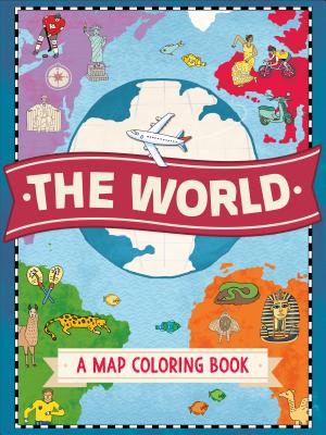 The World: A Map Coloring Book - Natalie Hughes