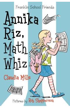 Coperta cărții 'Annika Riz, Math Whiz - Claudia Mills'