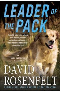 Coperta cărții 'Leader of the Pack: An Andy Carpenter Mystery - David Rosenfelt'