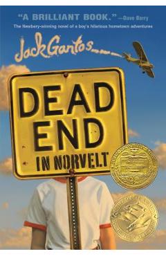 Coperta cărții 'Dead End in Norvelt - Jack Gantos'